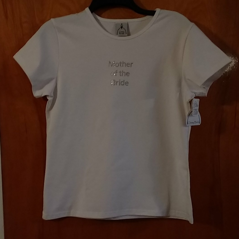 NWT Sparkly Mother Of The Bride T-shirt